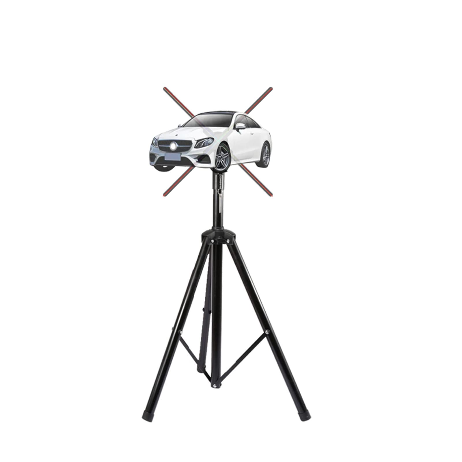 Hologram Fan Stand with Multi-Function Base, Height 39.4 to 69 Inch, 150 Pounds Load-Bearing for A Variety of Hologram Fans