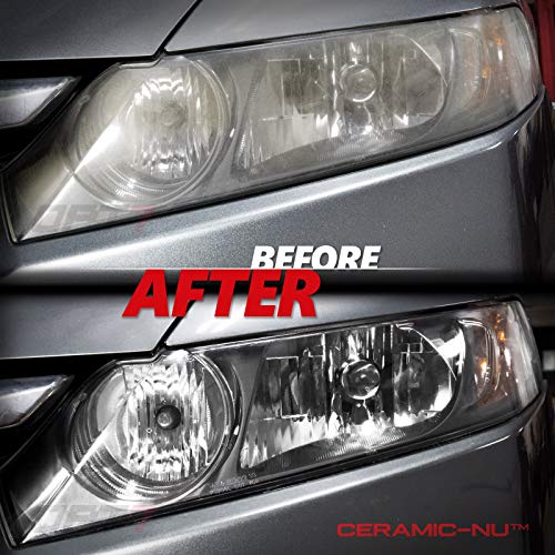 OPT7 Headlight Restoration Ceramic Nu Coating Package, Premium Lasting Coating for Maximum Shine and Protection