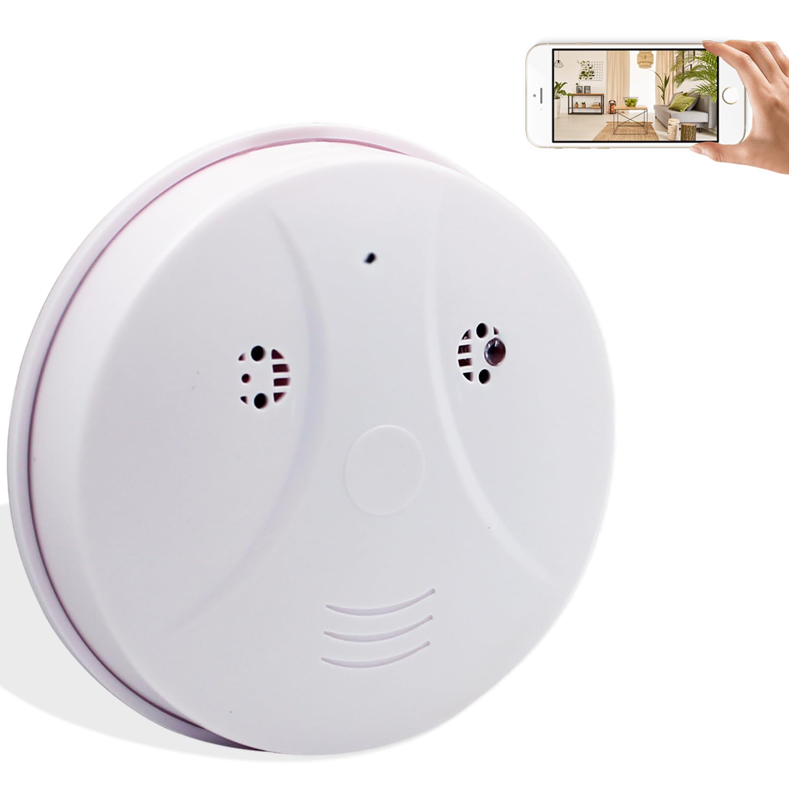 Pelay Hidden Camera Detector, Wireless WiFi Camera for Home Office Indoor Nanny Cam with Motion Detection/Night Vision