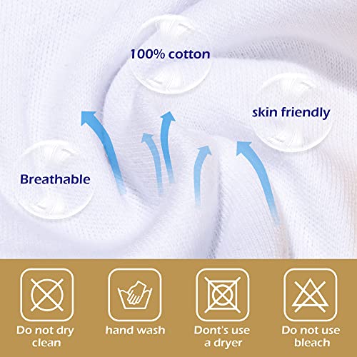BIG ELEPHANT Potty Training Underwear, 100% Cotton Absorbent Unisex Toddler Pee Pants for Boys & Girls (Floral Series, 10-pack, 9-10Y)