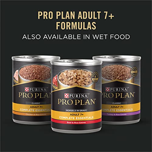 Purina Pro Plan Senior Dog Food With Probiotics for Dogs, Shredded Blend Chicken & Rice Formula - 6 lb. Bag