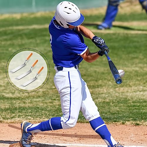 Lanties 2 Pcs Baseball Dig Out Tool Baseball Bases Coaching Accessories Softball Equipment Scoop Ball Anchor Clean Out Tool for Training