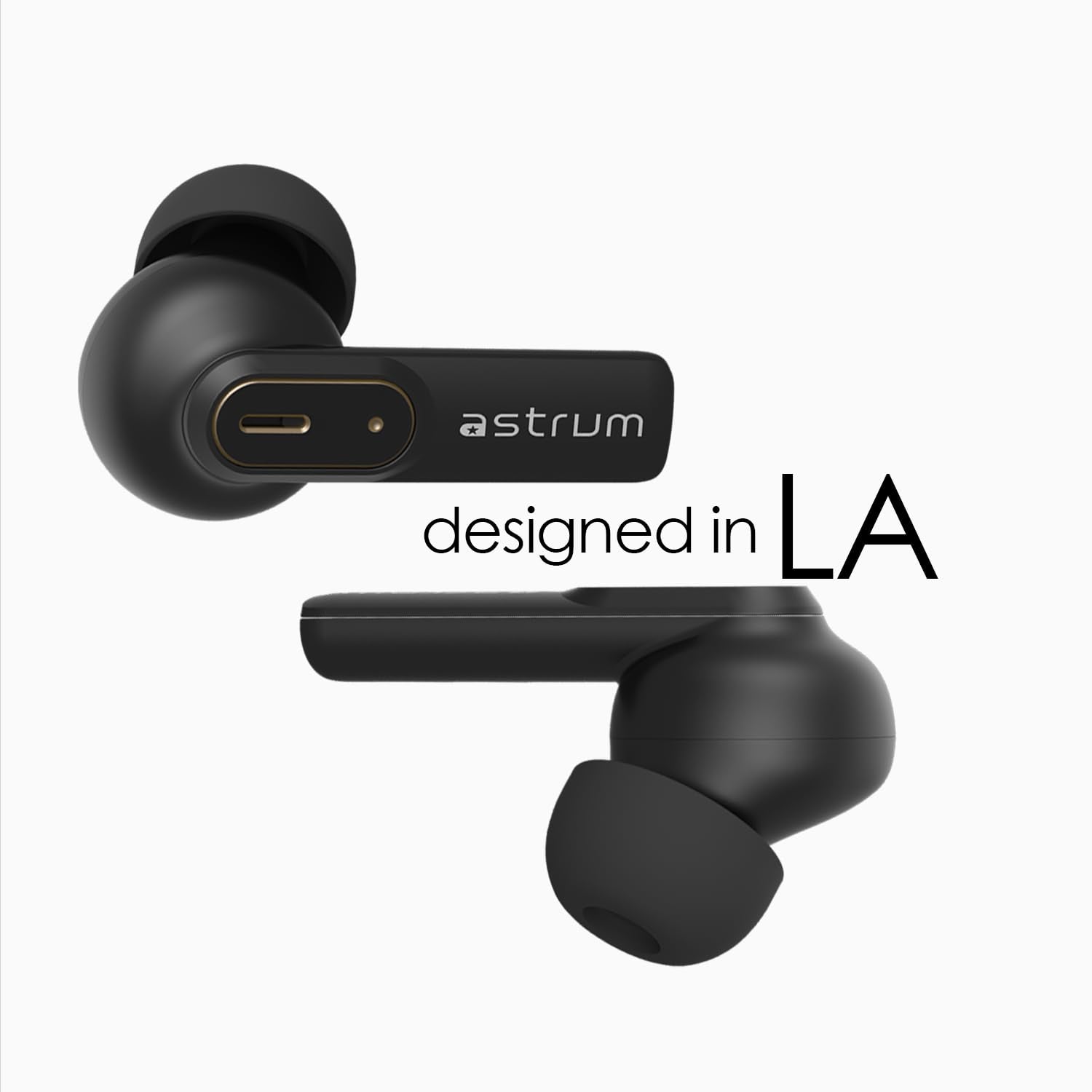 ASTRUM XZ PRO - True Wireless Earbuds, in-Ear Bluetooth Hybrid ANC, Touch Control, aptX Lossless Audio, LE Audio, Up to 30H Wireless Charging Case, 1-Year Limited Warranty, Support iPhone/Android