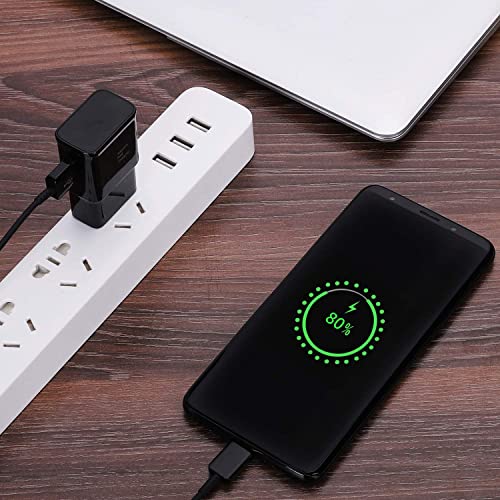 Adaptive Fast Charging Block USB Wall Charger Plug Travel Adapter Android Phone Charger for Samsung Galaxy S24/S23/S22/S22 Ultra/S21/S20/S10/S9/S8/S7/Edge/Note 10 9 8 Quick Charger,Cell Phone Charger