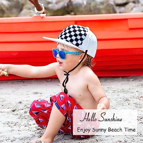 Kids Baseball Hat Visor, Toddler Boy Girl Sun Protection Hat Cotton Hats,Sun Hat for Baby Little Girls Boys Children （2-5 Years