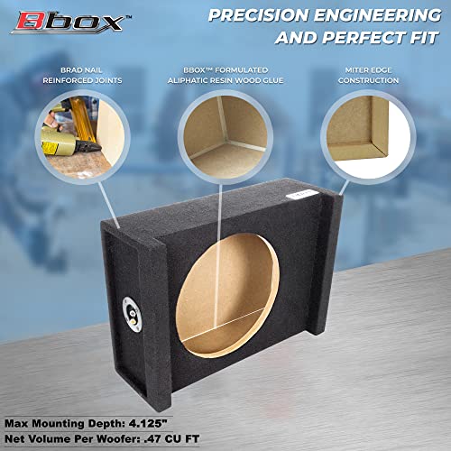 Atrend Bbox 10AME 10-Inch Single Sealed Shallow Mount Downfire Enclosure