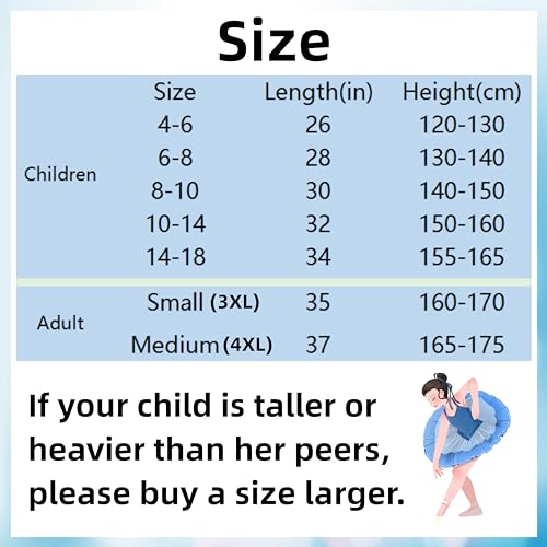 DIPUG White Girls' Convertible Ballet Tights/Soft Transition Dance Tight(Toddler/Kids)