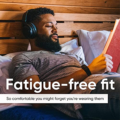 Wyze Noise Cancelling Headphones and Hard Case for Travel, Wireless Over The Ear Bluetooth Headphones with Active Noise Cancellation, Transparency Mode, Clear Voice Pick-up, Alexa Built-in