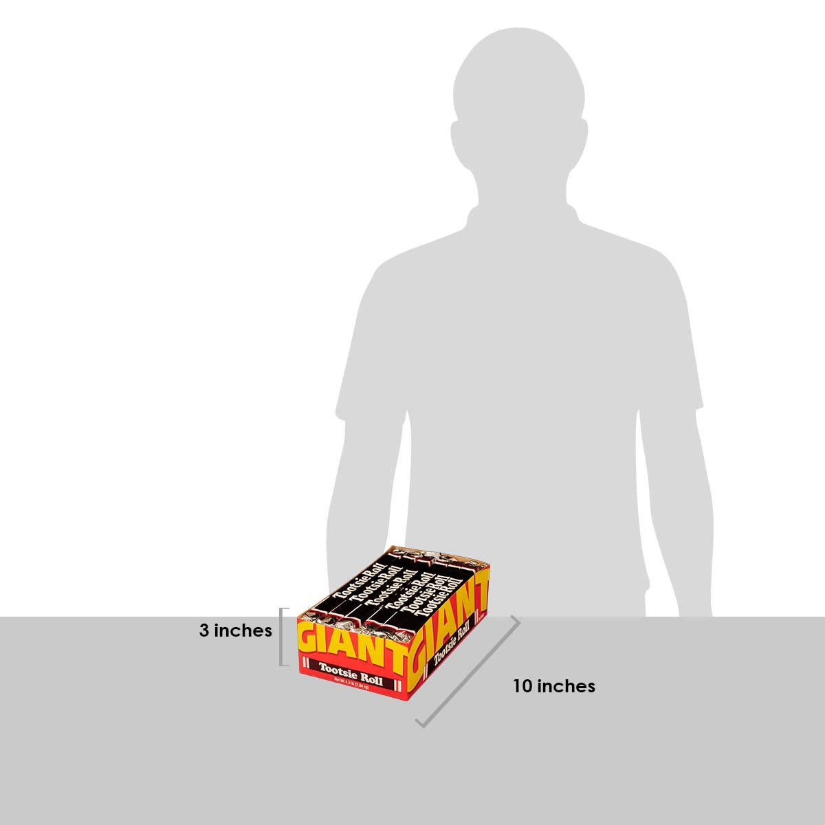 Tootsie Roll Giant, 3 Oz Boxes (Pack of 24)