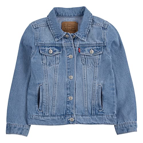 Levi's Girl's Denim Trucker Jacket, Bristol, 6