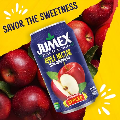 Jumex Strawberry Banana Nectar Juice - Made with Fresh Fruit Puree - Tropical Fruit Juice Concentrate for Smoothie Mix, Cocktail Mixers & Kids Drinks & Beverages - 11.3oz, 1 Pack Canned Drink