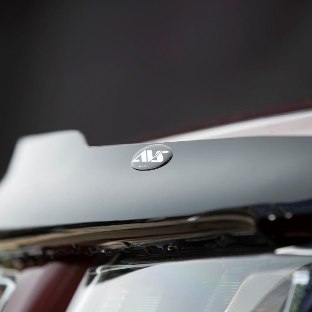 Auto Ventshade [AVS] Bugflector II Hood Shield/Protector | Fits 2011-2015 Ford Explorer (Will NOT Fit Sport Models) | High Profile Bug Deflector - 1 pc., Dark Smoke | 25164