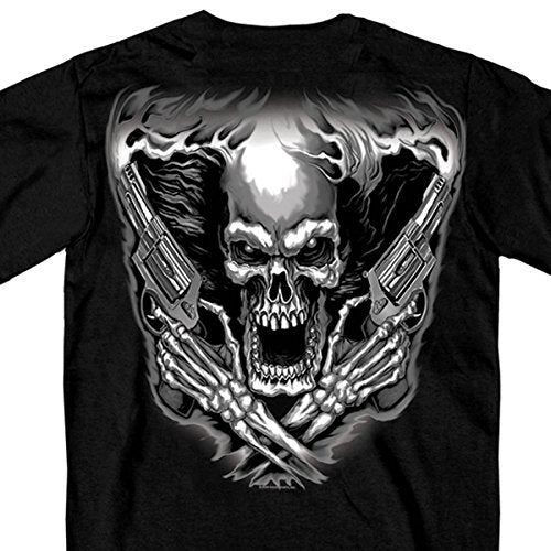 Hot Leathers Assassin 100% Cotton Double Sided Printed Biker T-Shirt