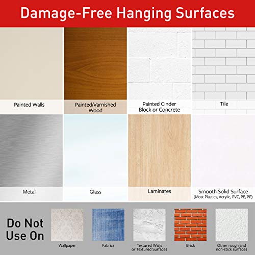 Command Picture Hanging Strips, Small, 18 Pairs