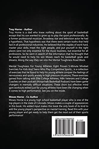 Mental Toughness For Young Athletes: Eight Proven 5-Minute Mindset Exercises For Kids And Teens Who Play Competitive Sports