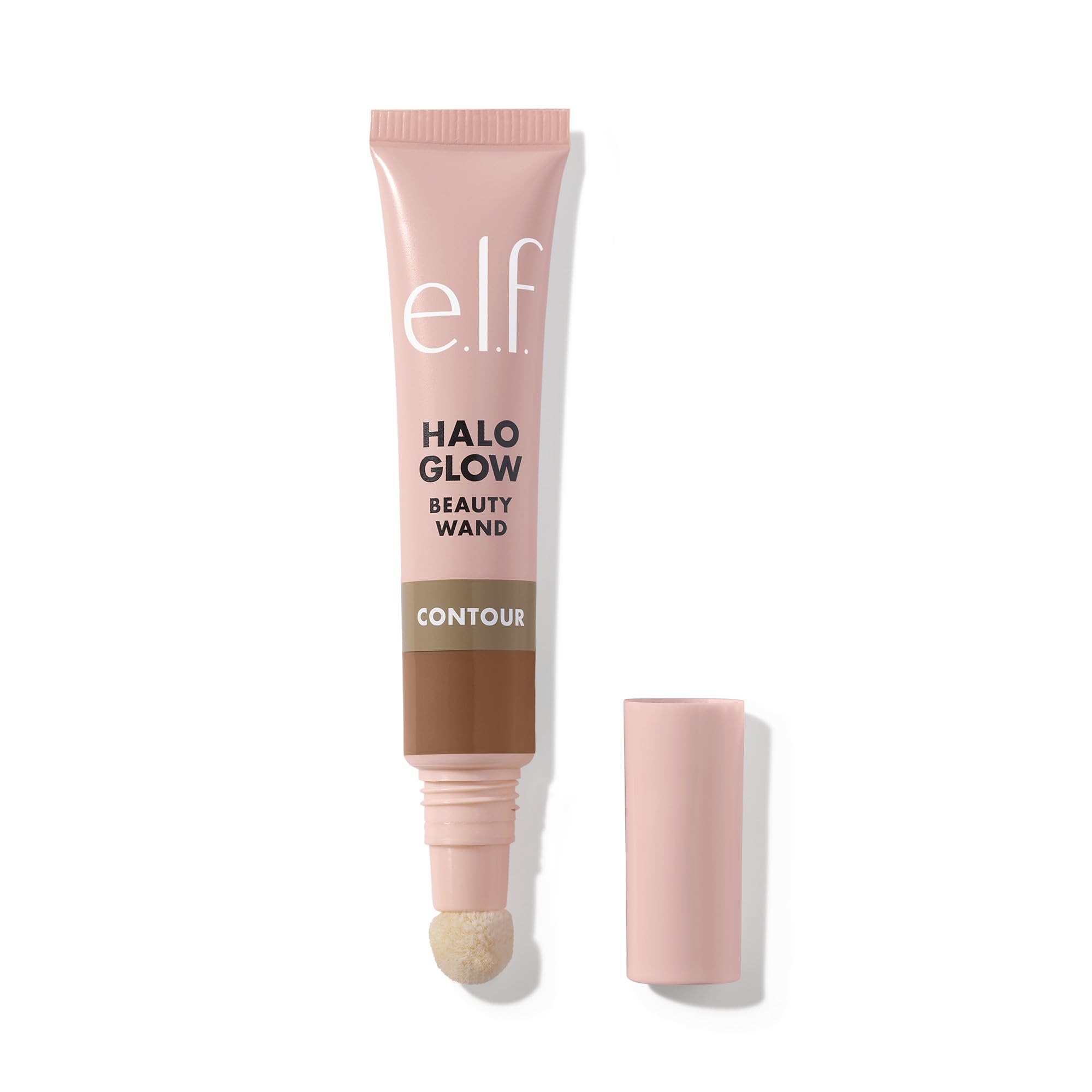 e.l.f. Halo Glow Contour Beauty Wand, Liquid Contour Wand For A Naturally Sculpted Look, Buildable Formula, Vegan & Cruelty-free, Light/Medium