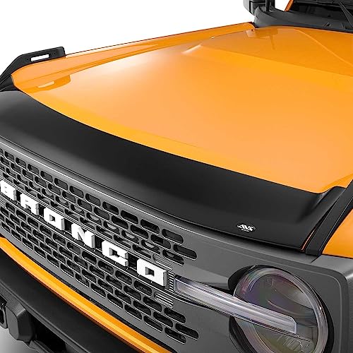 Auto Ventshade [AVS] Aeroskin Hood Protector | Fits 2010-2025 Toyota 4Runner | Low Profile Deflector/Bug Shield - 1 pc., Smoke | 322025