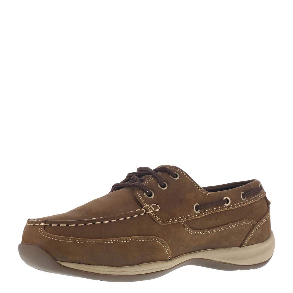 Rockport Work Men's Sailing Club RK6734 Work & Safety, Brown, 7 M US