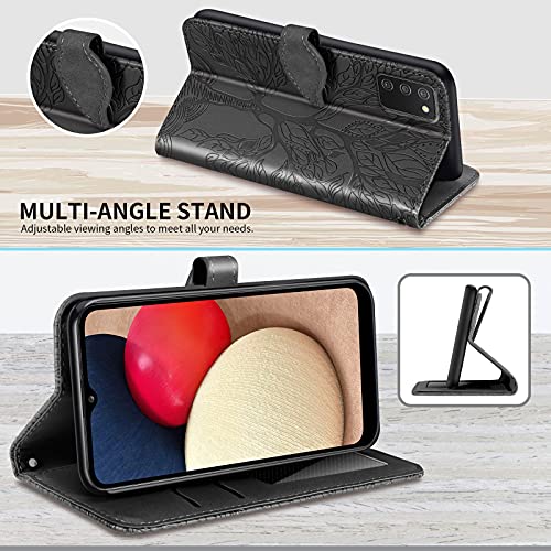 Varohix Case for Samsung Galaxy A55 Wallet Case with Card Holder/Slot Galaxy A55 Cover Slim Flip Folio PU Leather with Magnetic Kickstand,Red