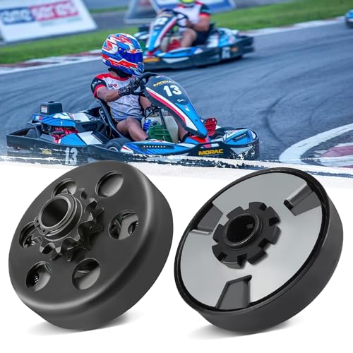 LotFancy Go Kart Clutch 3/4 Bore 10T for #40 41 420 Chain, Predator 212 Centrifugal Clutch, Up to 6.5 HP, Fit for Go Kart Minibike Baja Mini Bike MB165 MB200