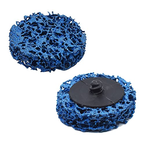 kimllier 5Pcs 3 Inch Quick Change Easy Strip Discs Stripping Wheel R Type Rust Cleaning Wheel Fit for Angle Grinders Grind Rust Strips Paint Cleans Welds