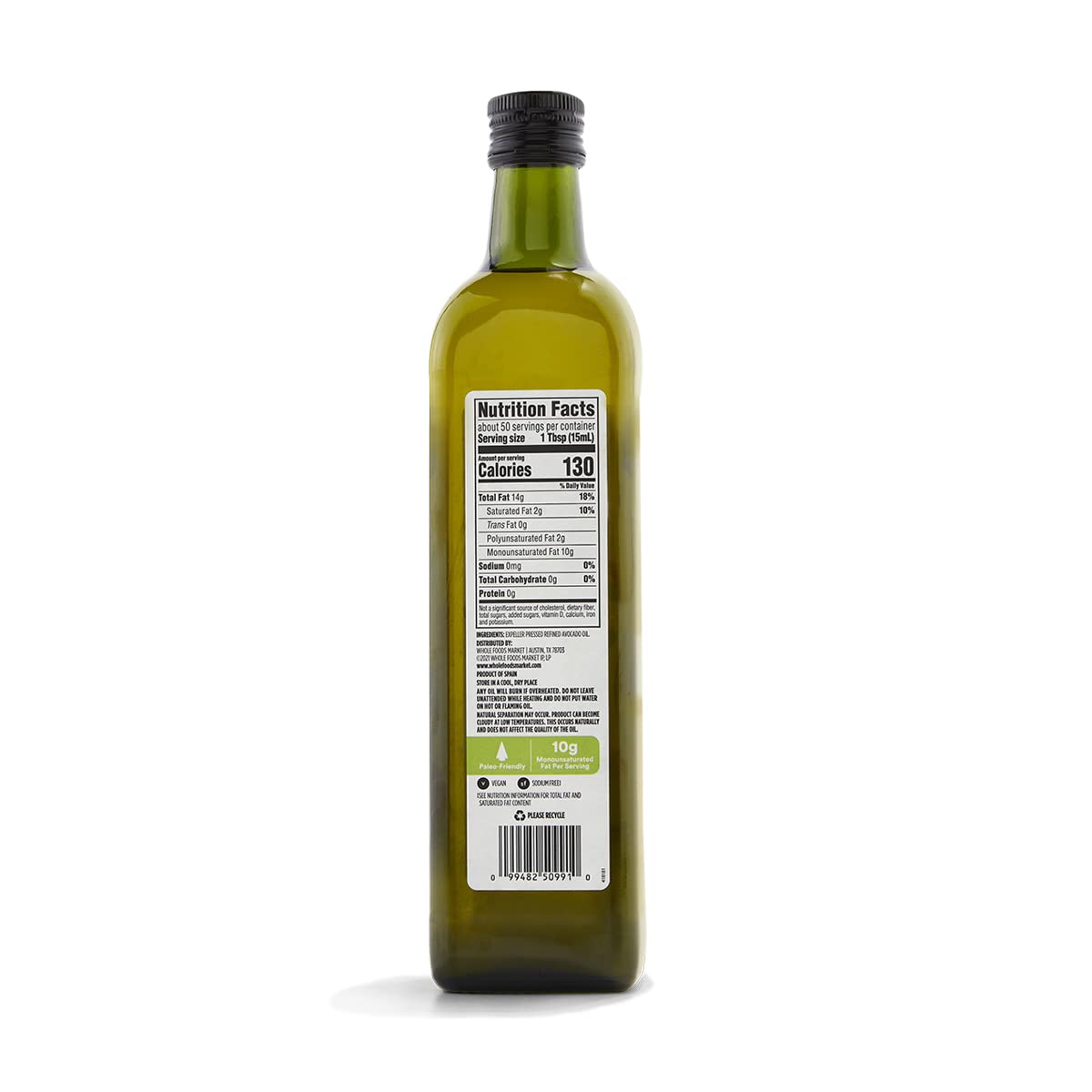 365 by Whole Foods Market, Avocado Oil, 25.4 Fl Oz