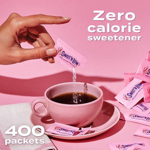 SWEET'N LOW 50150 Sugar Substitute, 400 Packets/Box