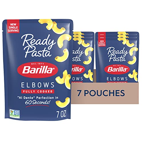 Barilla Ready Pasta, Elbows, 7 oz. Pouch (pack of 7)