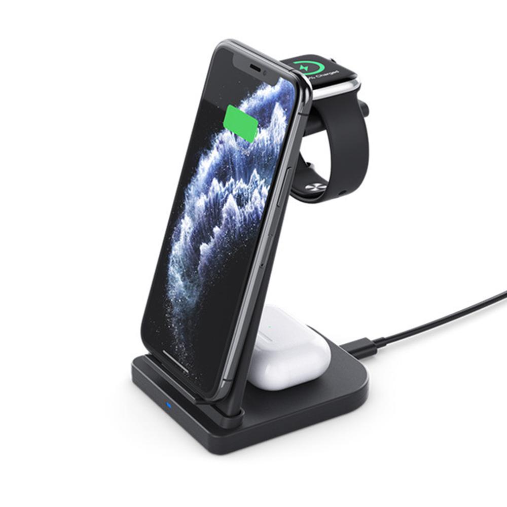 Wireless Charger with 3 in 1 Station Fast Stand for Apple Product SP