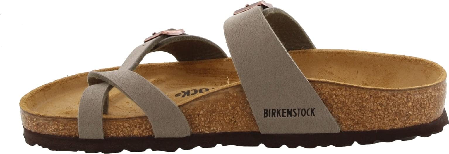 BIRKENSTOCK Women's Mayari Sandal, Stone, 39 R EU, 8-8.5 M US