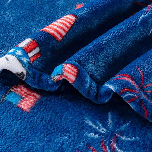 Berkshire Blanket Peanuts® VelvetLoft® Cute Character Snoopy Plush Throw Blanket,The Flying Ace,Throw 55 in x 70 in (Official Peanuts® Product)