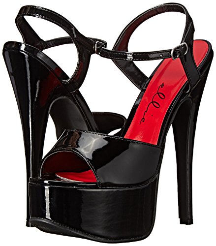 Ellie Shoes Women's 652-JULIET, Black, 6 B US