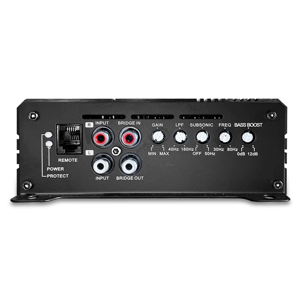 CT Sounds CT-1000.1D Compact Class D Car Audio Monoblock Amplifier, 1000 Watts RMS