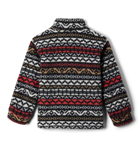 Columbia Toddler Boys Zing III Fleece, Mountain Blue Check, 3T