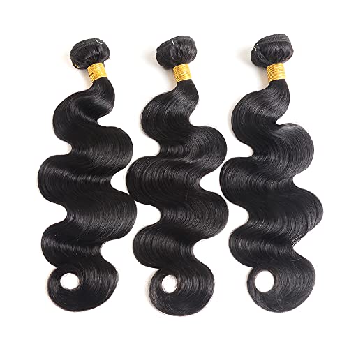 AIMAKER 12A Brazilian Body Wave Human Hair 3 Bundles 24 24 24Inch 100% Unprocessed Brazilian Virgin Human Hair Weave Bundles Body Wave Hair Extensions Natural Color Brand: AIMAKER