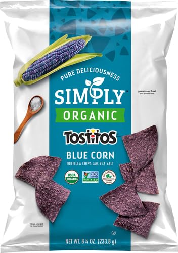 Tostitos Simply Organic Corn Tortilla Chips, 8.25 Oz