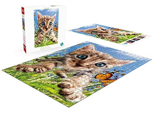 Buffalo Games - Pounce! - 500 Piece Jigsaw Puzzle Multicolor, 21.25"L X 15"W