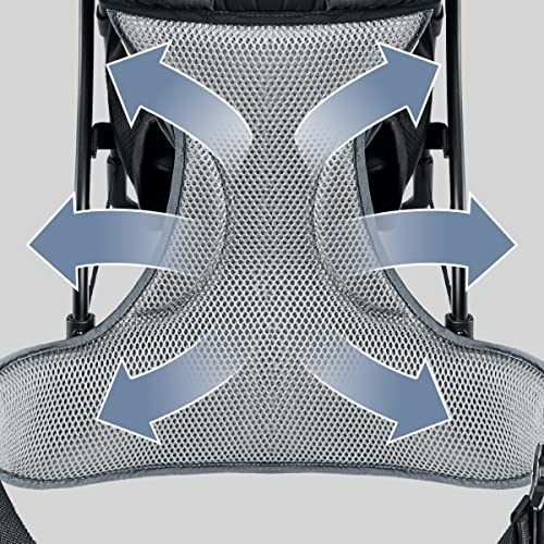 Chicco SmartSupport Aluminum Frame Backpack Carrier, Lightweight Baby Backpack Carrier | Solar/Grey