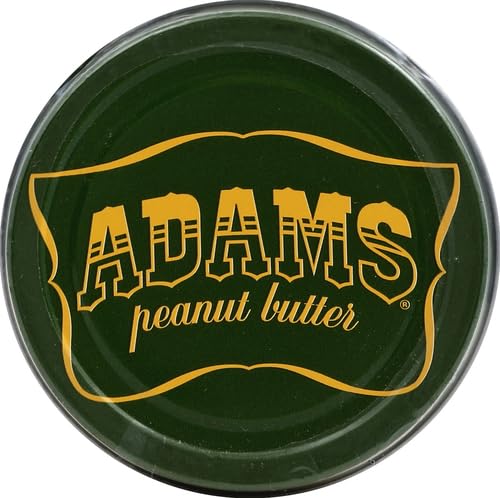 Adams 100% Natural Crunchy Peanut Butter, 16 Ounces