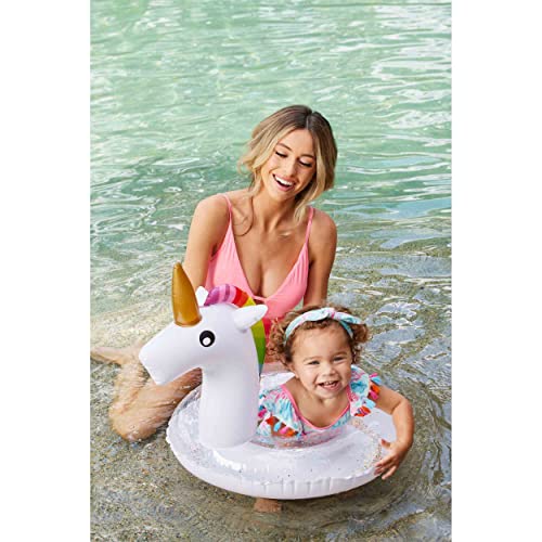 Mud Pie Girls Swimsuit & Headband Set, Multi-Floral, 3T