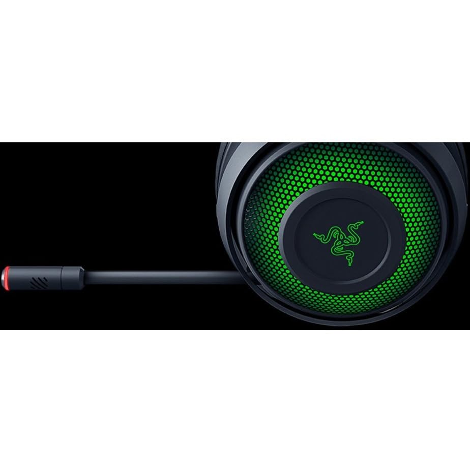 Razer Kraken Ultimate – USB Gaming Headset (Gaming Headphones for PC, PS4 and Switch Dock with Surround Sound, ANC Microphone and RGB Chroma)