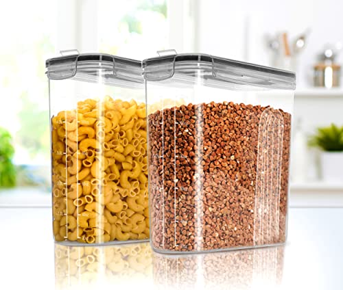 Utopia Kitchen Cereal Containers Storage - Airtight Food Storage Containers & Cereal Dispenser For Pantry Organization And Storage - Canister Sets For Kitchen Counter