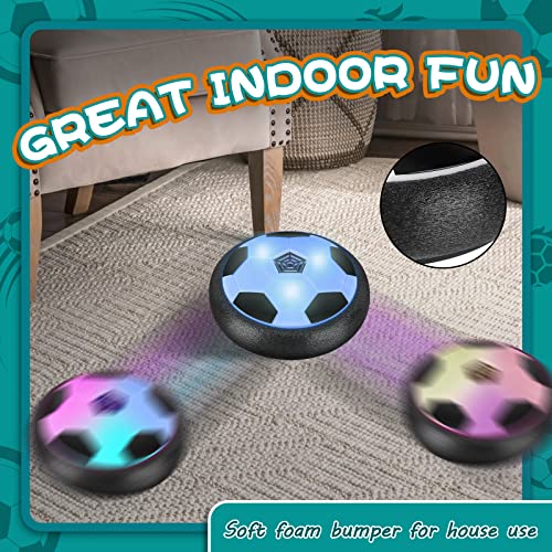 Set of 1 Light Up LED Soccer Ball Toys, Hover Toys for Boys Girls 4-7 8-12, Stocking Stuffers for Kids, for 3 4 5 6 7 8 9 10 11 12 Year Old Boys Girls