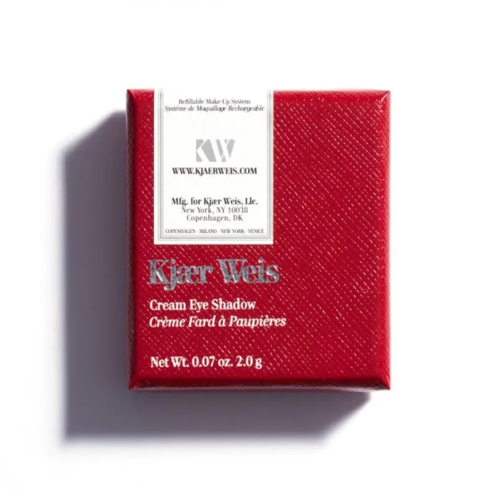 Kjaer Weis Cream Eyeshadow. Highly Pigmented Dark Green Eyeshadow with Organic Ingredients. Blendable Cream Eye Shadow for Long Lasting Eye Makeup. Cruelty Free Clean Makeup - Sublime