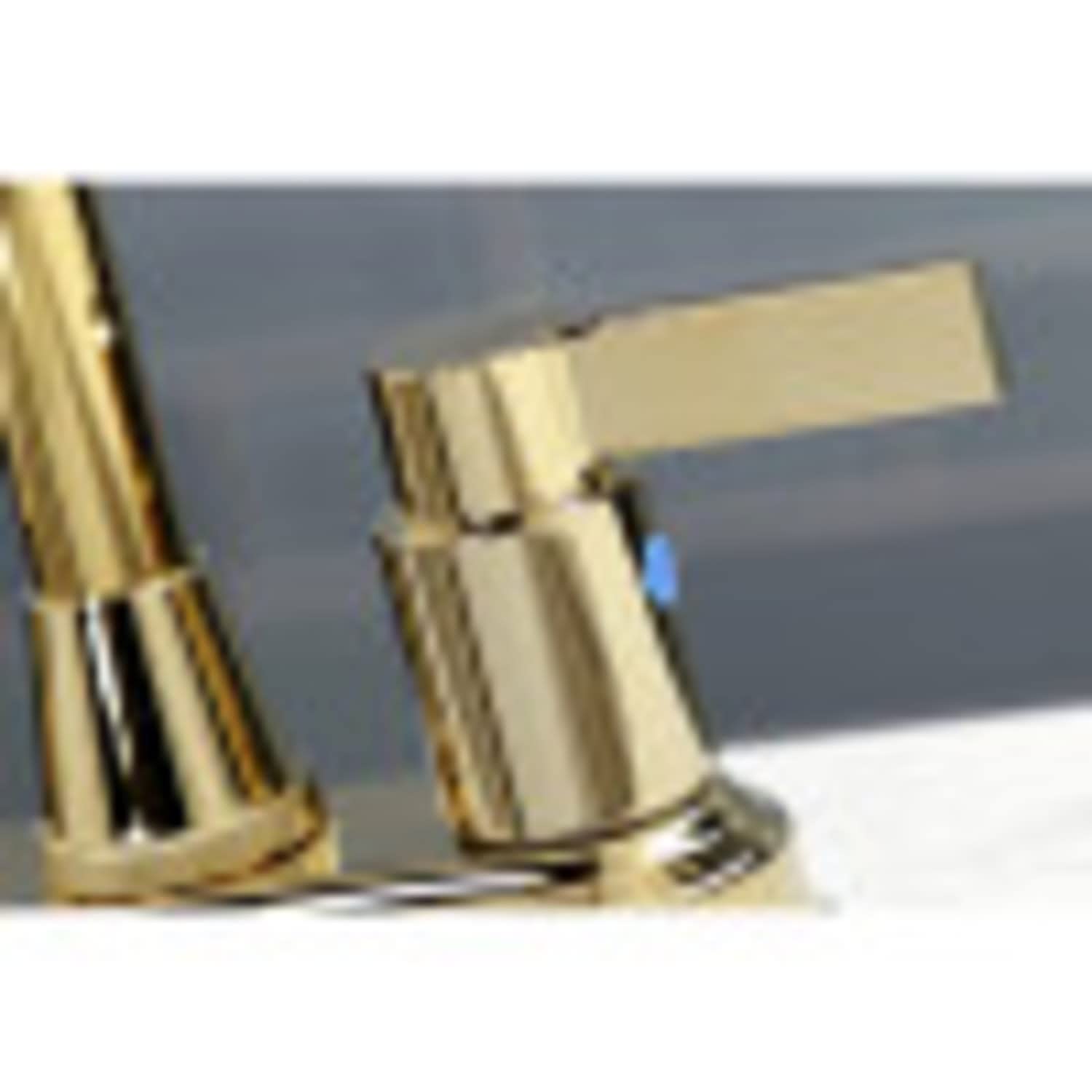 Kingston Brass KB8491NDL NuvoFusion 4" Centerset Bar Faucet, Polished Chrome