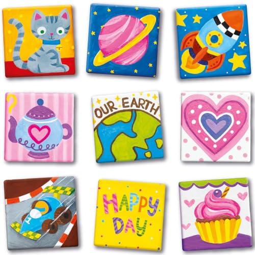 4M Magnetic Mini Tile Art, Art & Crafts DIY Kit, For Boys & Girls Ages 8+