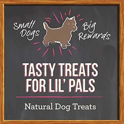 Merrick Lil’ Plates Grain Free Small Dog Treats, Natural Training Treats For Small Dogs, Lil’ Chunky Chicken - 5 oz. Pouch