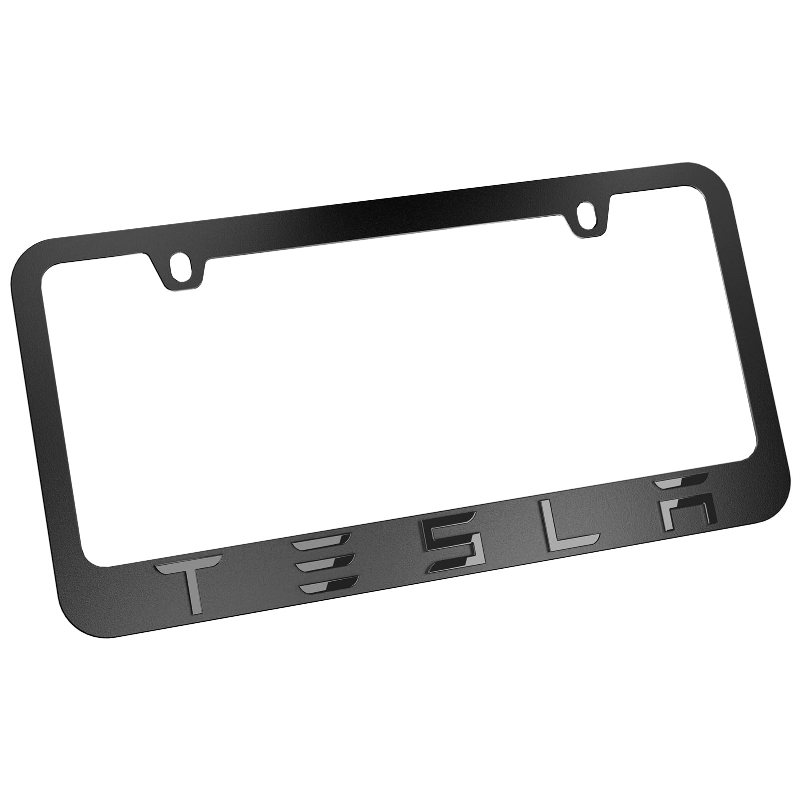 Black License Plate Frame