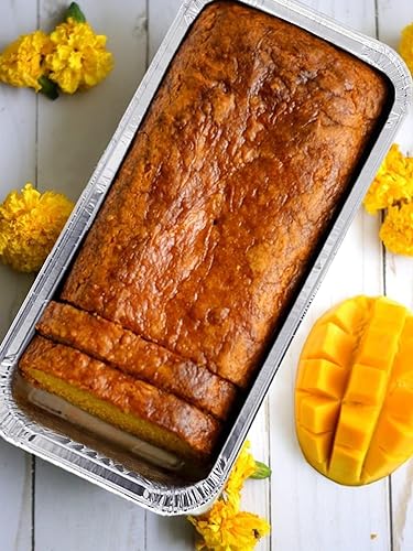 Disposable Loaf Pans | 2lb, 30 Pack, 8.5x4.5" Bread Pans, Food Storage Containers, Heavy-duty Aluminum Foil Cake Pans, Pastry Boxes, Perfect for Baking Bread and Street Treats Takeout