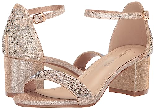 Touch Ups Women's Astra Heeled Sandal, Champagne, 5.5